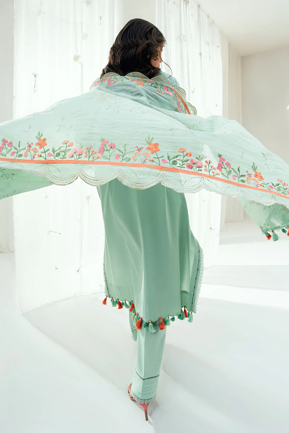 Mitti ki Khusboo by Gul Ahmed Unstitched Embroidered Lawn 3 Piece Suit GA26UMK DN-62026 - Summer Collection