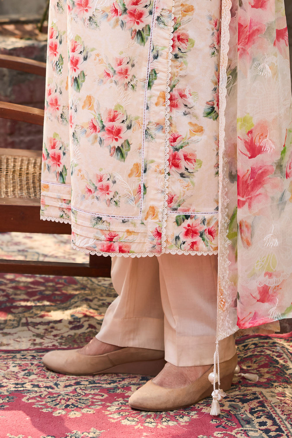 Tribute To Mother by Gul Ahmed Unstitched Embroidered Lawn 3 Piece Suit GA26UTM BM-62010 - Summer Collection