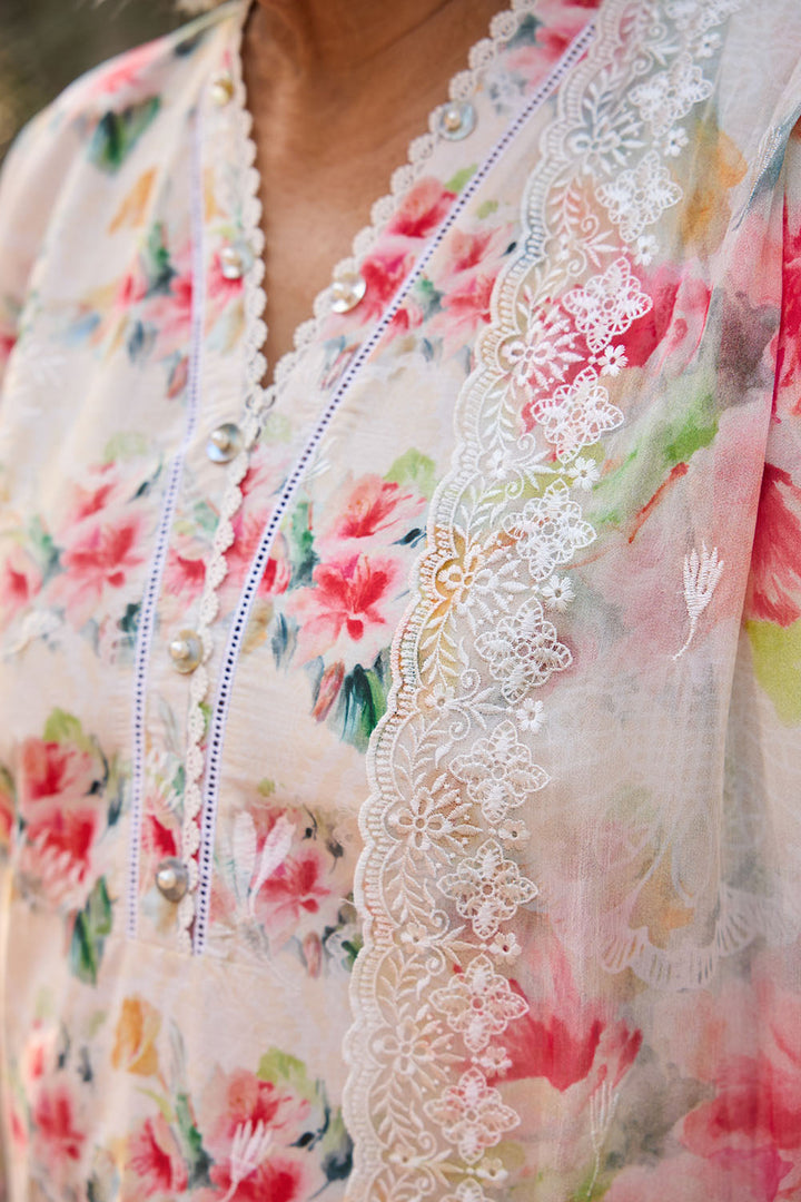 Tribute To Mother by Gul Ahmed Unstitched Embroidered Lawn 3 Piece Suit GA26UTM BM-62010 - Summer Collection