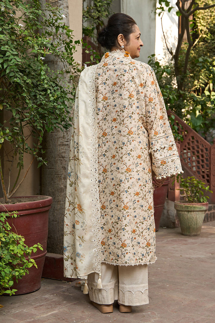 Tribute To Mother by Gul Ahmed Unstitched Embroidered Lawn 3 Piece Suit GA26UTM DN-62007 - Summer Collection