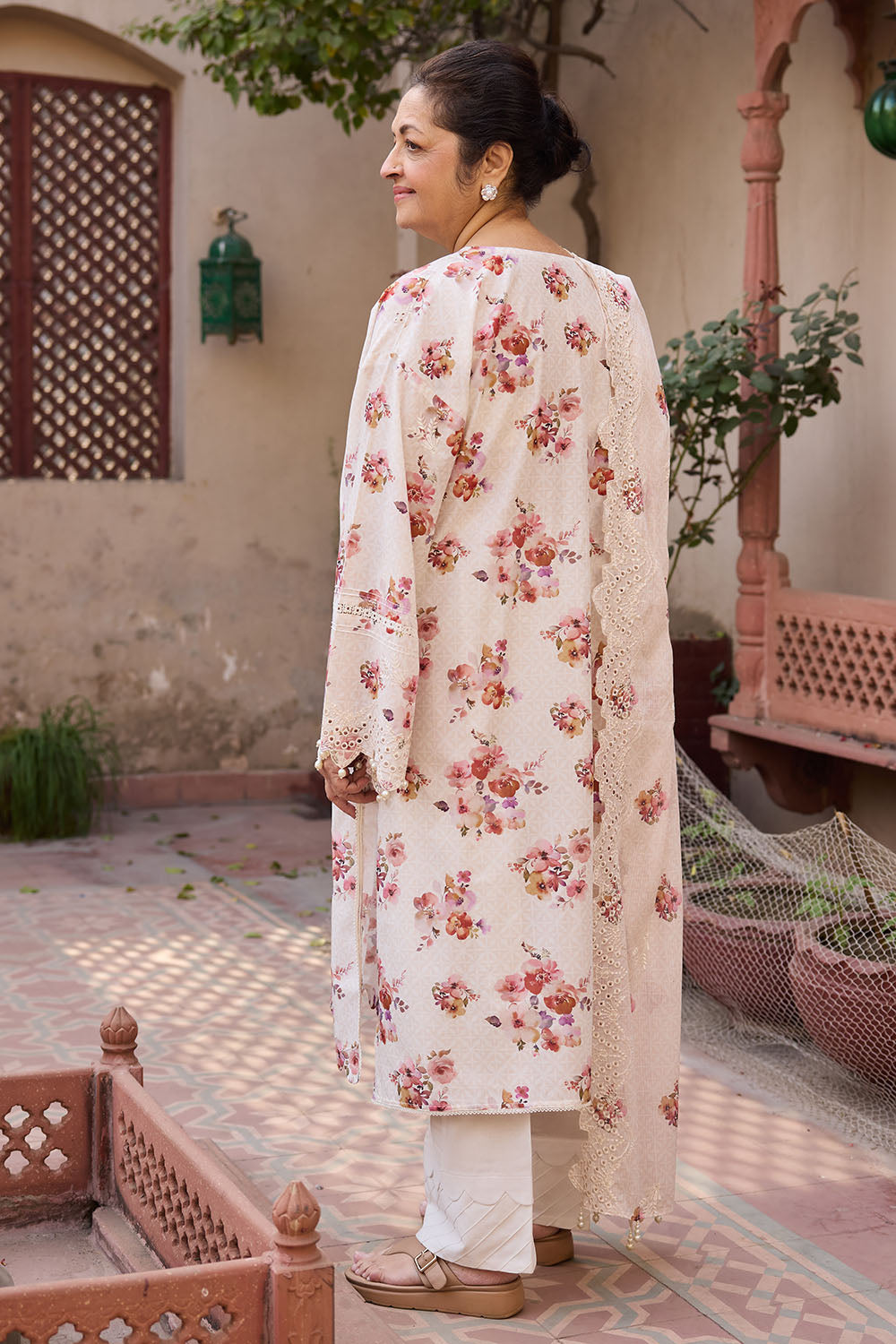 Tribute To Mother by Gul Ahmed Unstitched Embroidered Lawn 3 Piece Suit GA26UTM DN-62009 - Summer Collection