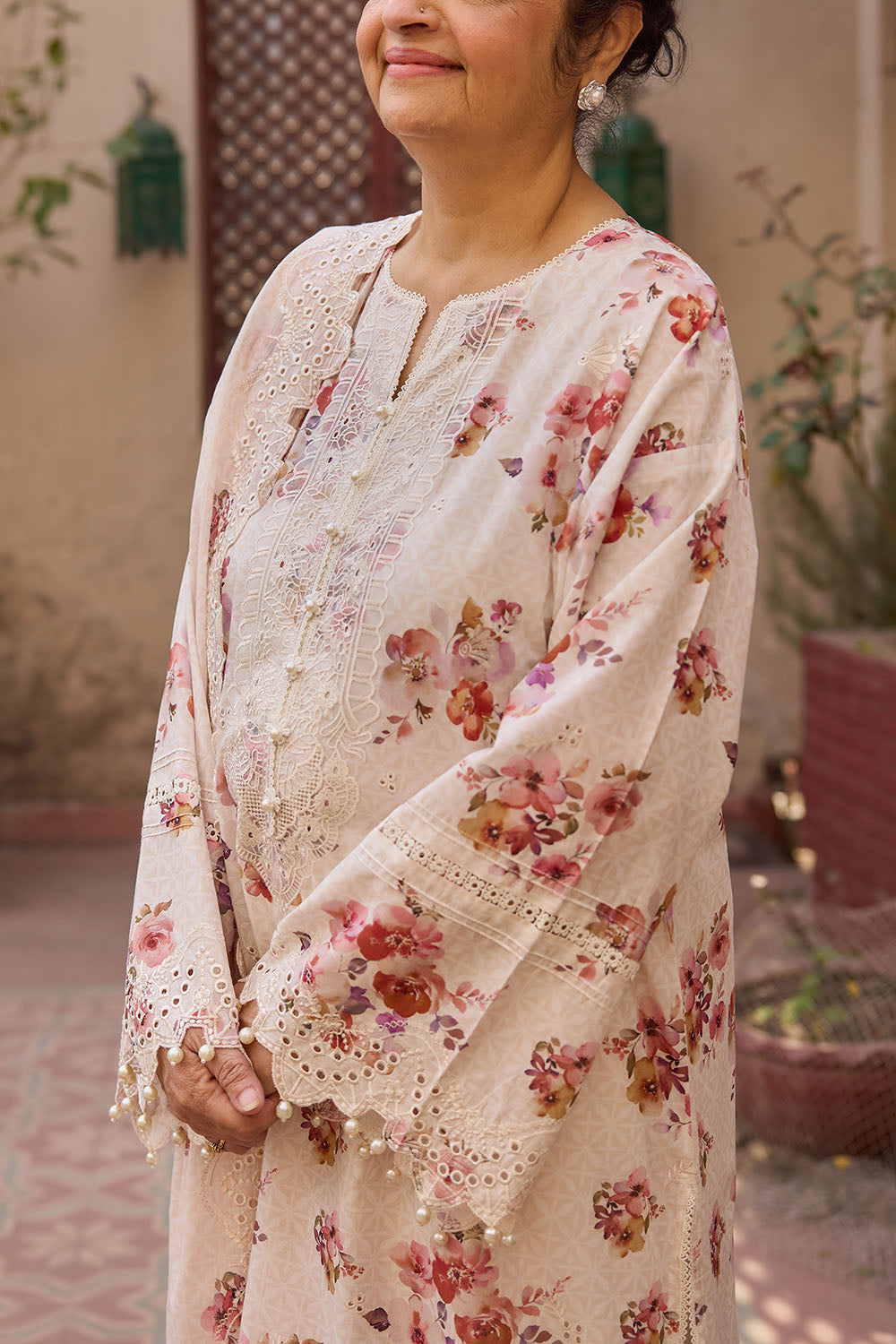 Tribute To Mother by Gul Ahmed Unstitched Embroidered Lawn 3 Piece Suit GA26UTM DN-62009 - Summer Collection