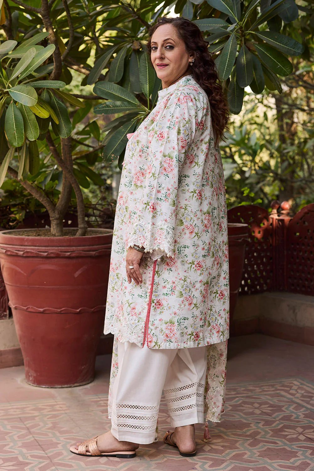 Tribute To Mother by Gul Ahmed Unstitched Embroidered Lawn 3 Piece Suit GA26UTM DN-62010 - Summer Collection