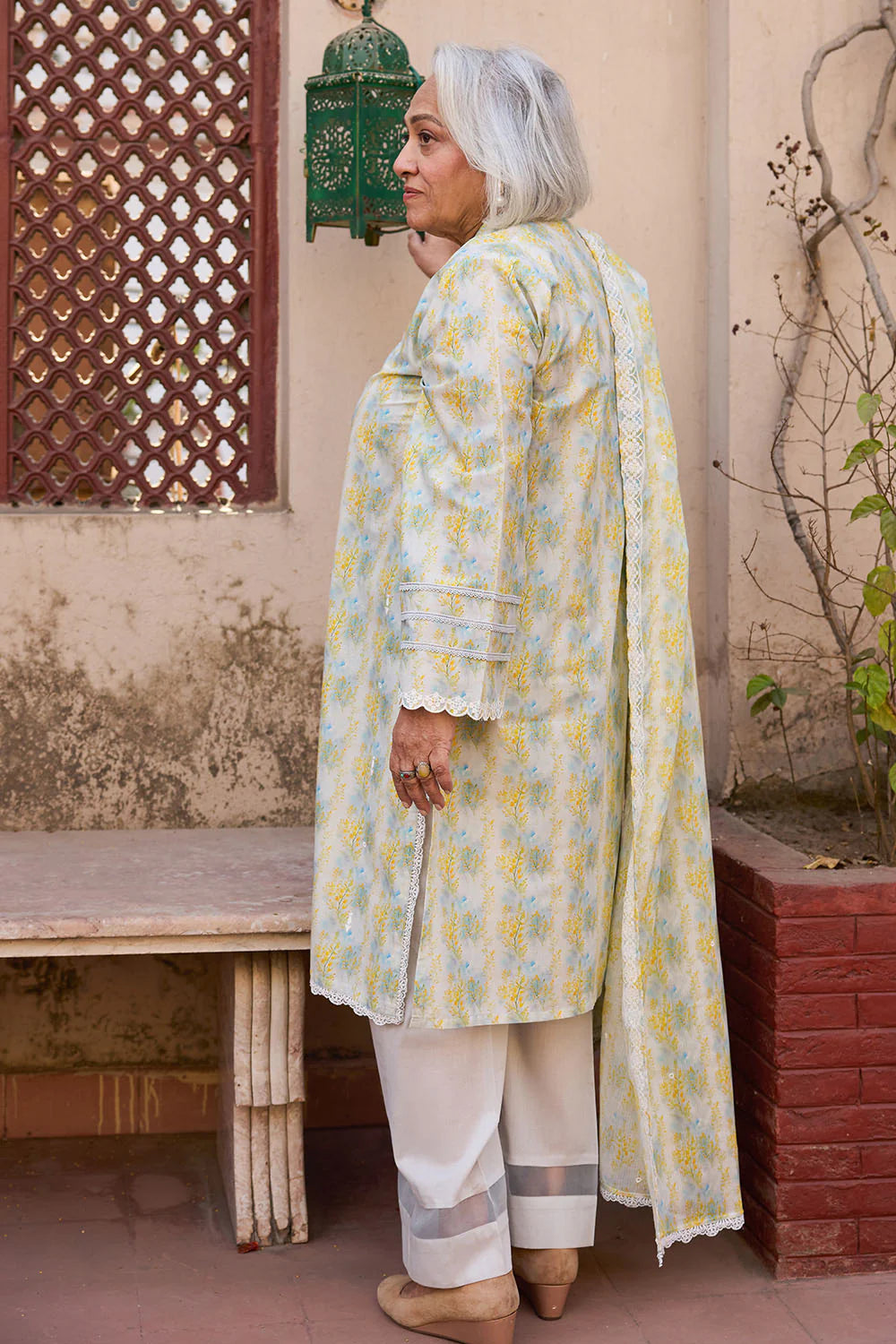 Tribute To Mother by Gul Ahmed Unstitched Embroidered Lawn 3 Piece Suit GA26UTM DN-62017 - Summer Collection