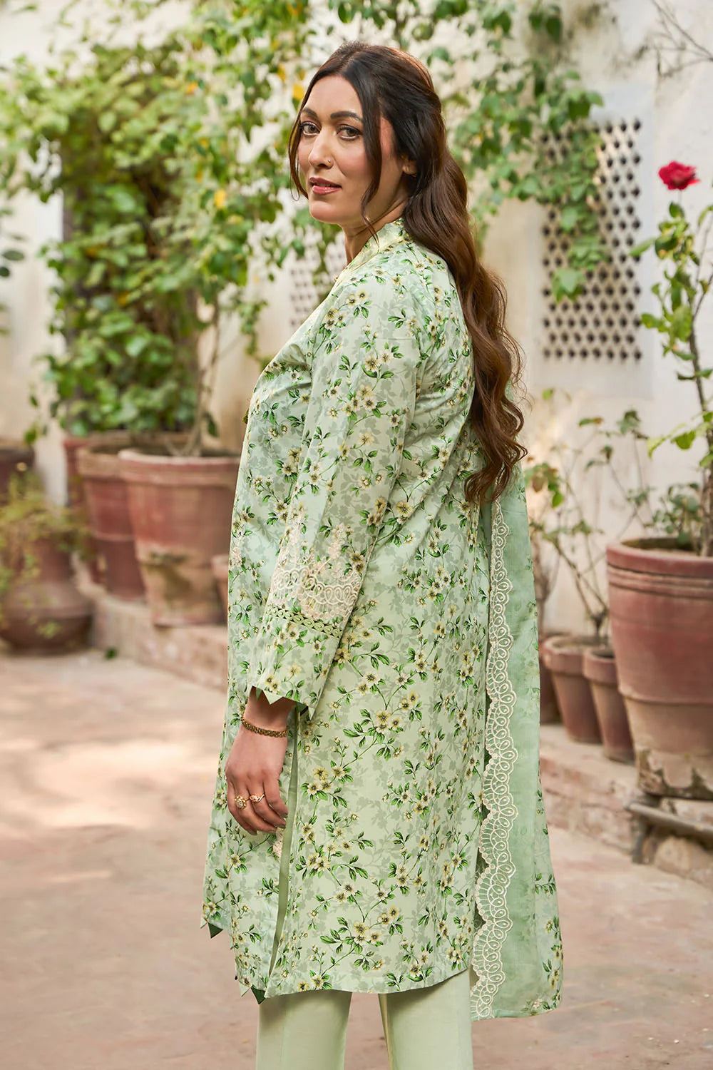 Tribute To Mother by Gul Ahmed Unstitched Embroidered Lawn 3 Piece Suit GA26UTM DN-62039 - Summer Collection