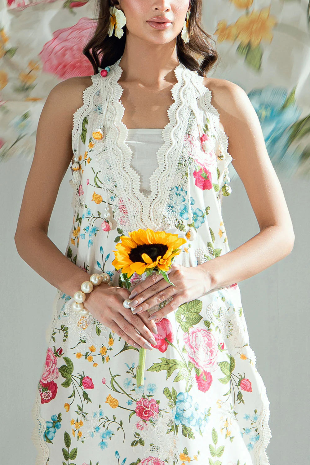 Mitti ki Khusboo by Gul Ahmed Unstitched Embroidered Lawn 3 Piece Suit GA26UMK DN-62024 - Summer Collection