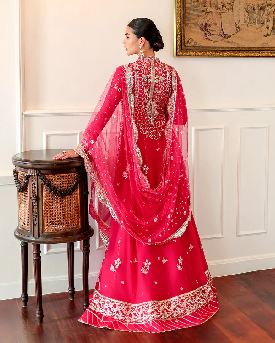 Whispers of Grace by Roheenaz Unstitched Embroidered Chiffon 3 Piece Suit RN26UWG Everly RUNCH260207 - Wedding Collection