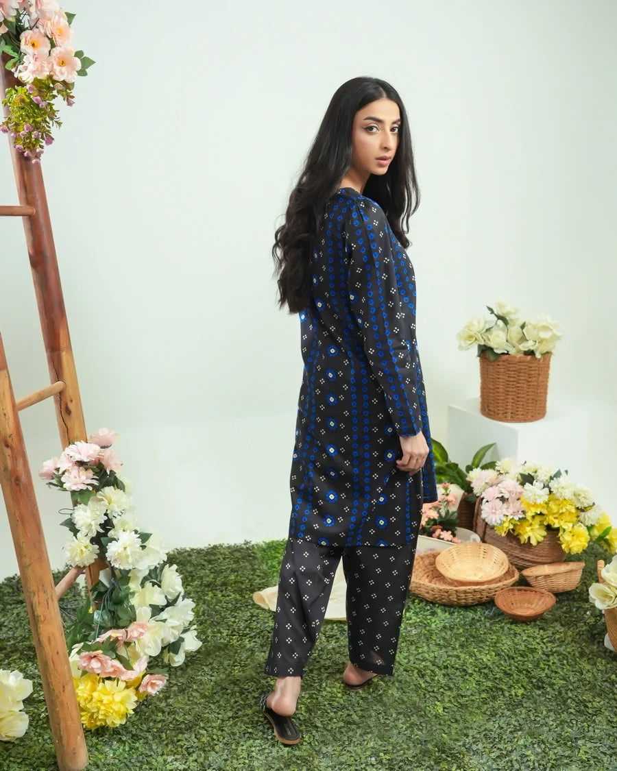 Dhaga Women Pret Printed 2 Piece Lawn Matching Separate FW24DSP0042 - Summer Collection