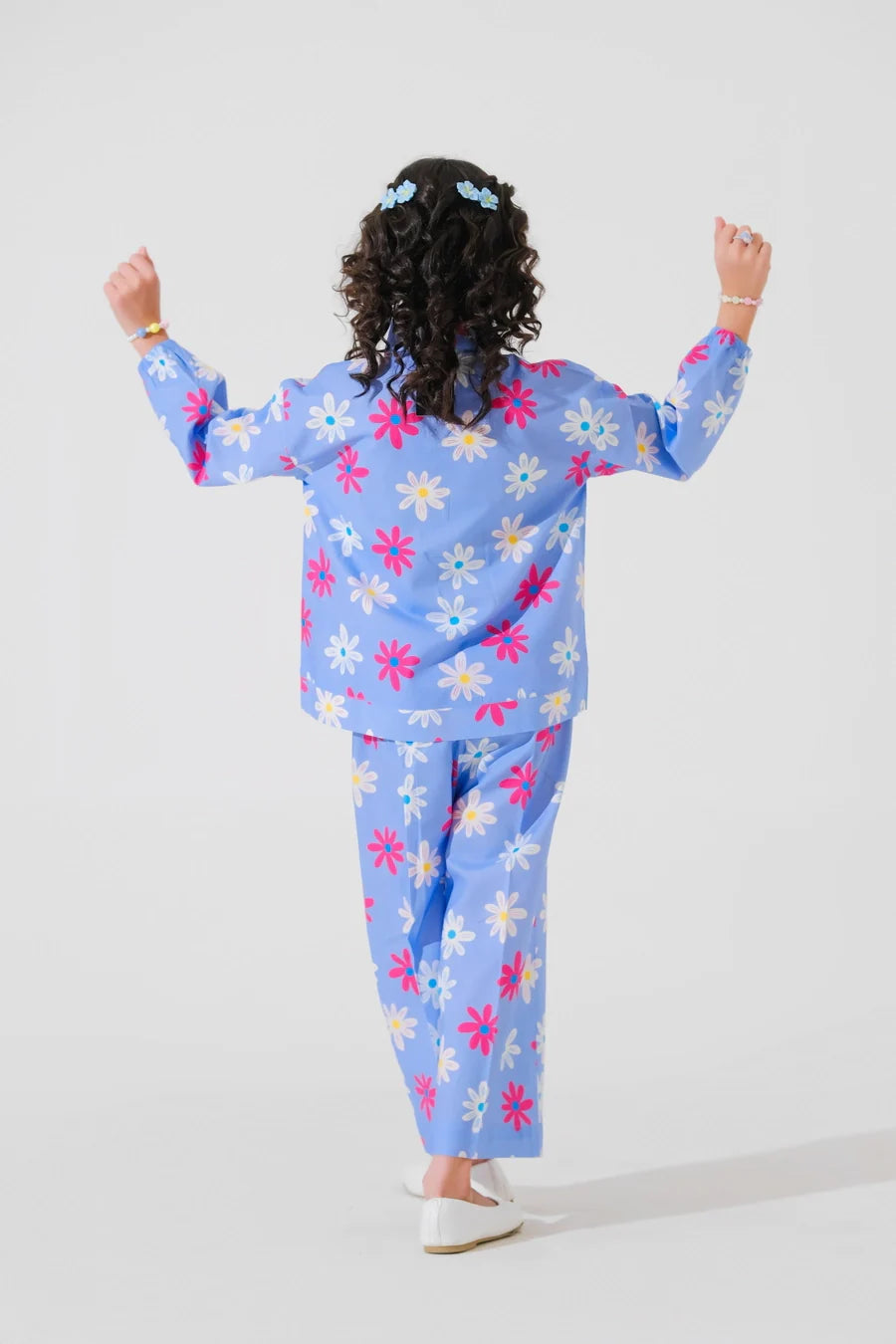 Dhaga Kids Pret Printed Poly lawn 2 Piece Ciro SPD25K10 - Summer Collection