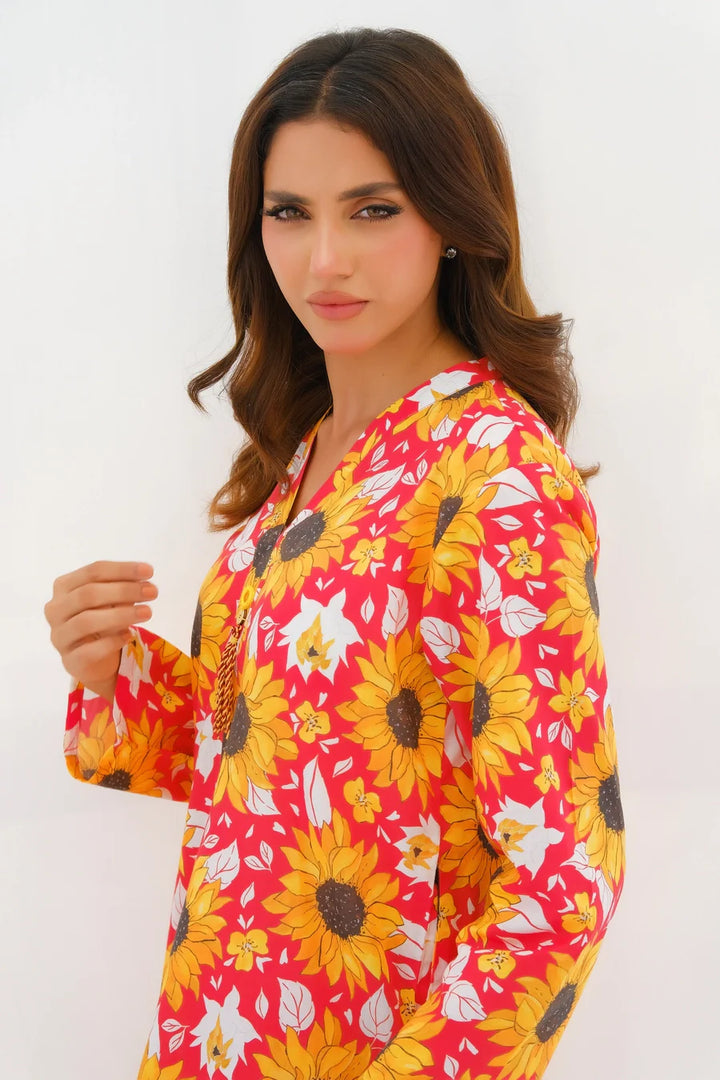 Dhaga Women Pret Printed 2 Piece Lawn Matching Separate FW24DSP0032 - Summer Collection