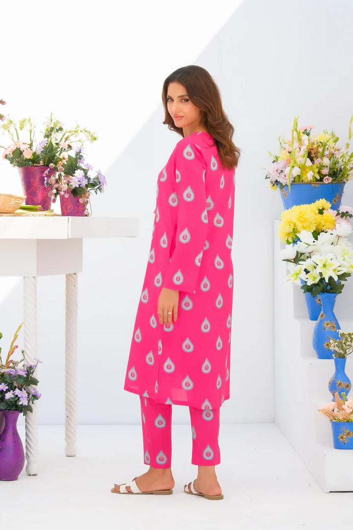 Dhaga Women Pret Printed 2 Piece Lawn Matching Separate FW24DSP0012 - Summer Collection