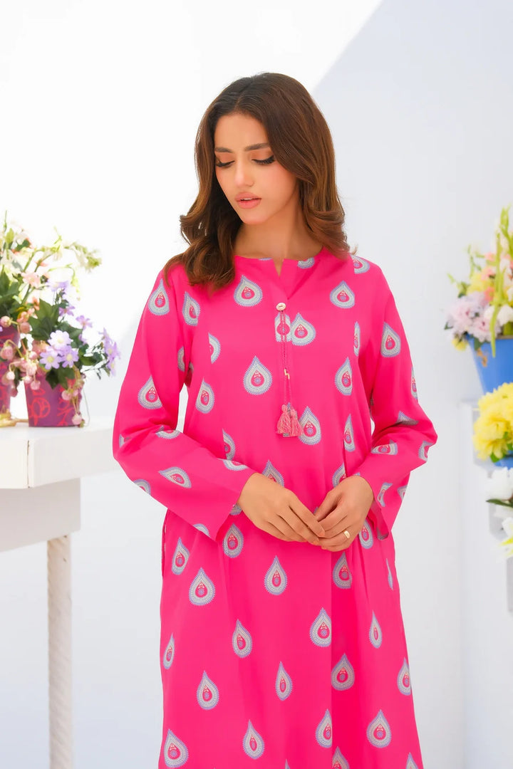 Dhaga Women Pret Printed 2 Piece Lawn Matching Separate FW24DSP0012 - Summer Collection