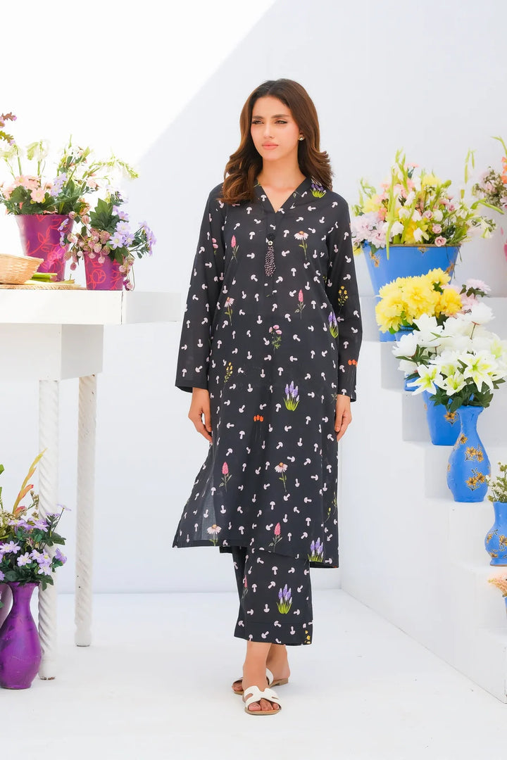 Dhaga Women Pret Printed 2 Piece Lawn Matching Separate FW24DSP0027 - Summer Collection