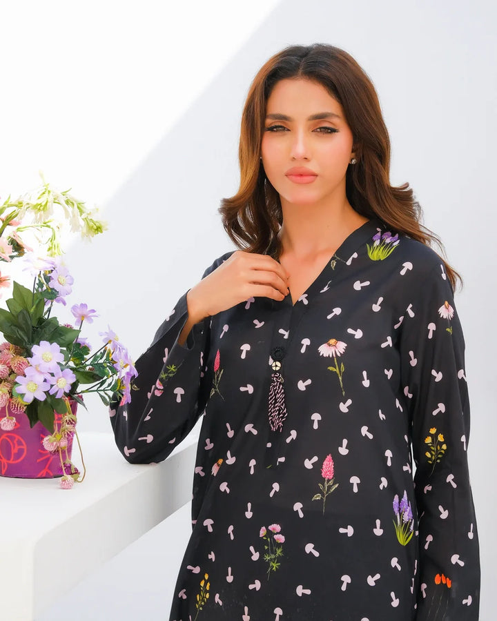 Dhaga Women Pret Printed 2 Piece Lawn Matching Separate FW24DSP0027 - Summer Collection