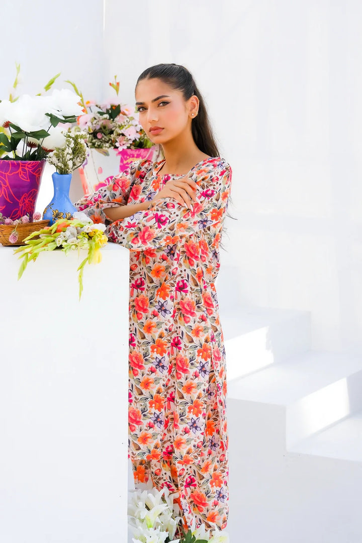 Dhaga Women Pret Printed 2 Piece Lawn Matching Separate FW24DSP0021 - Summer Collection