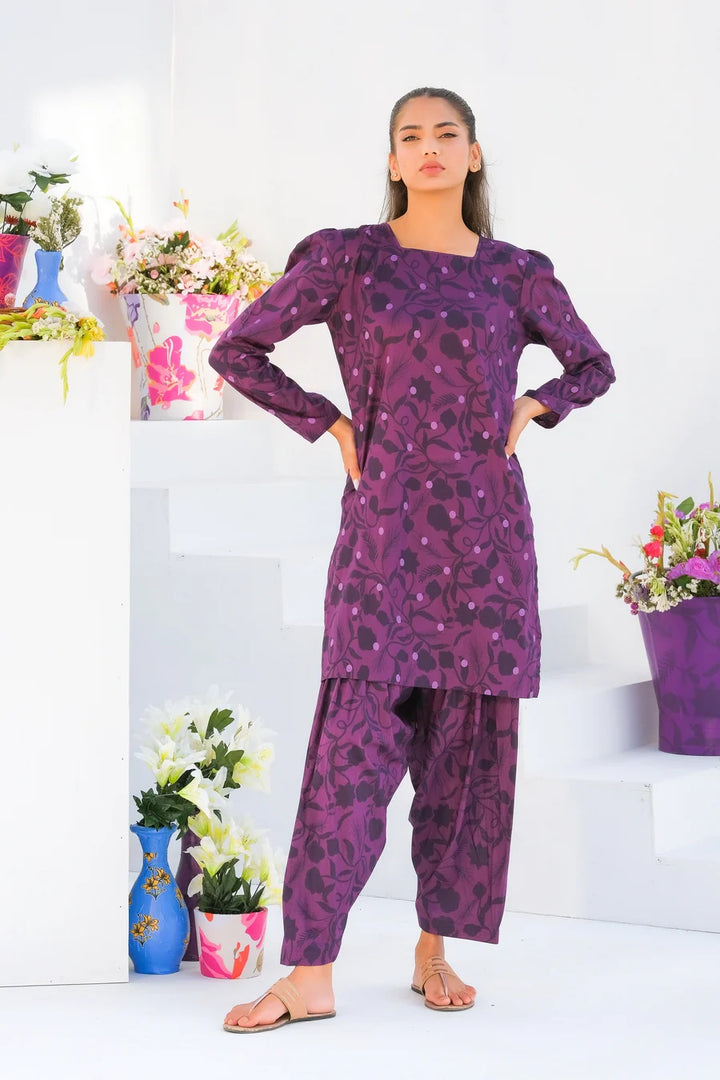 Dhaga Women Pret Printed 2 Piece Lawn Matching Separate FW24DSP0025 - Summer Collection