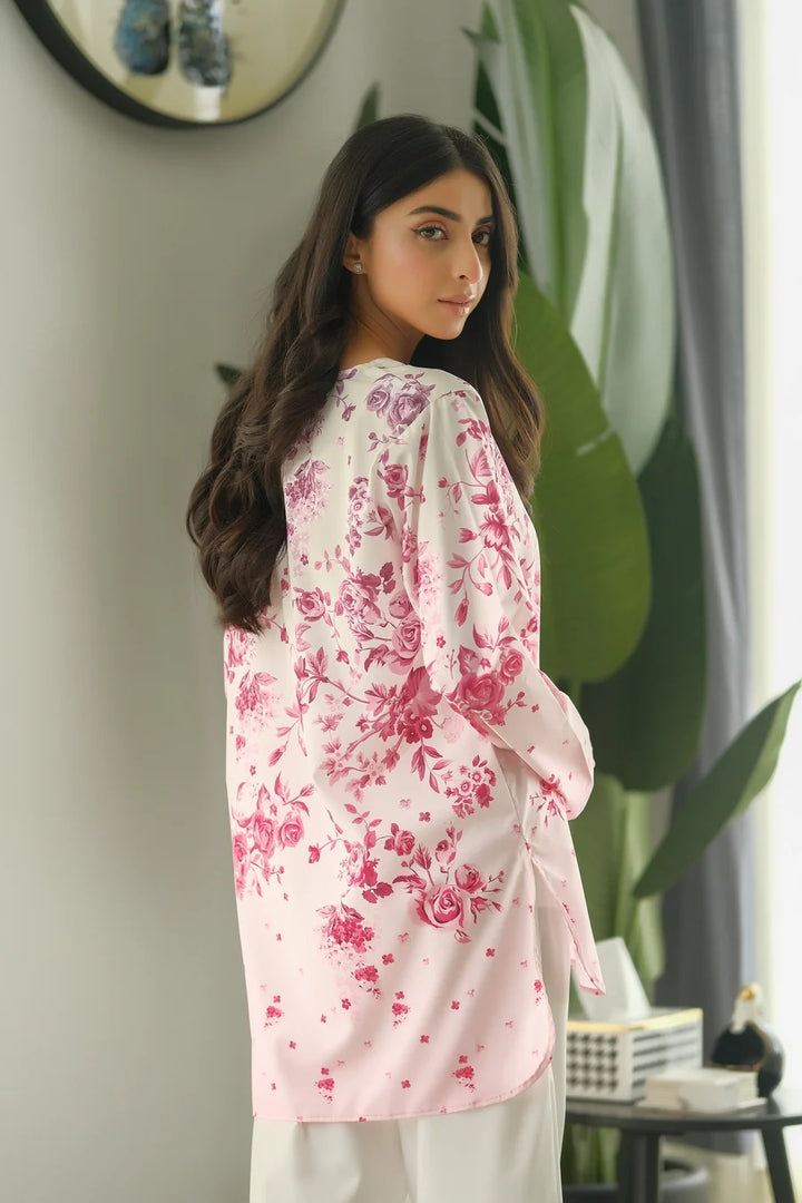 Dhaga Women Pret Printed 2 Piece Soft Crepe Ruby SS24DSP206 - Summer Collection