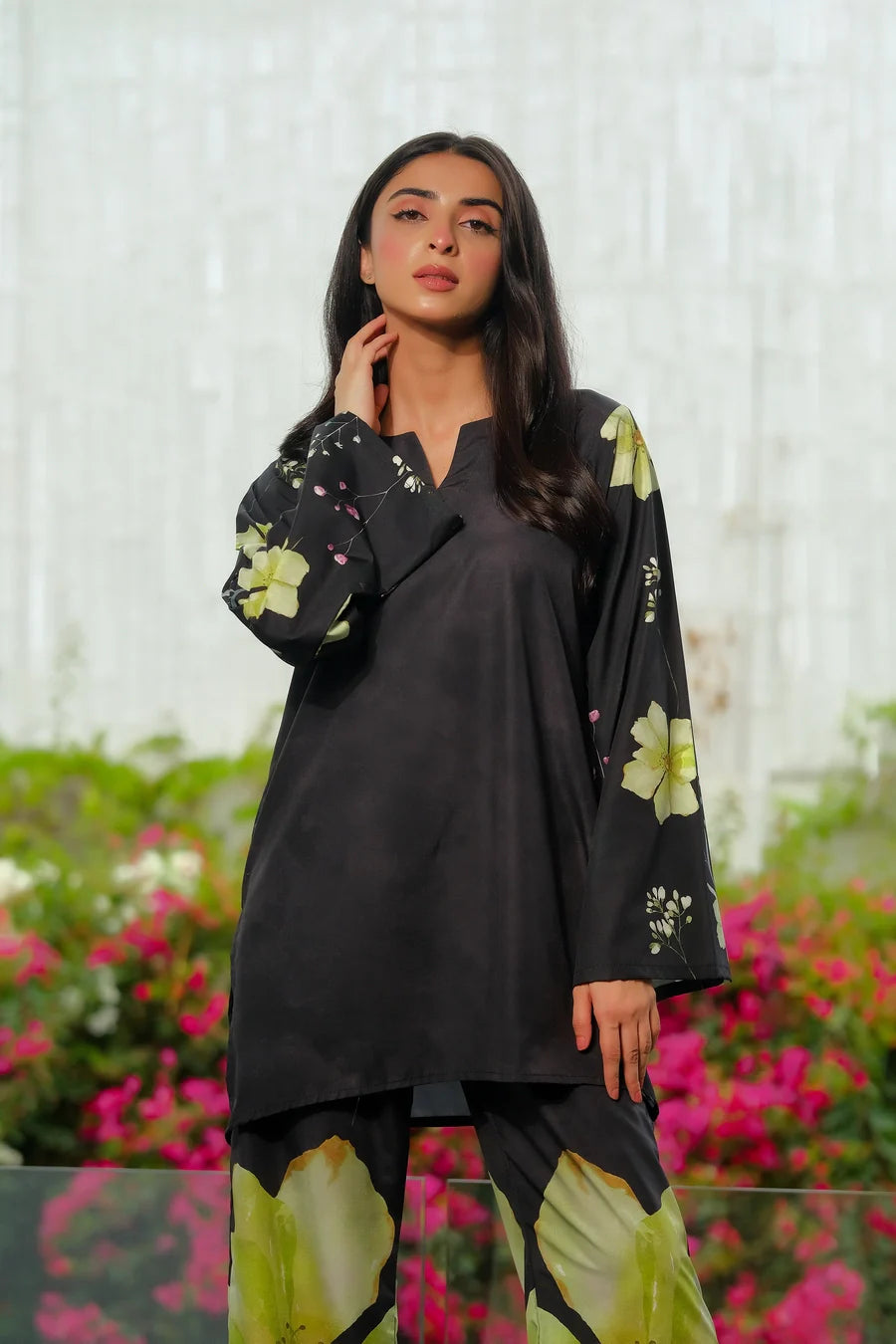 Dhaga Women Pret Printed 2 Piece Soft Crepe Fiore SS24DSP228 - Summer Collection