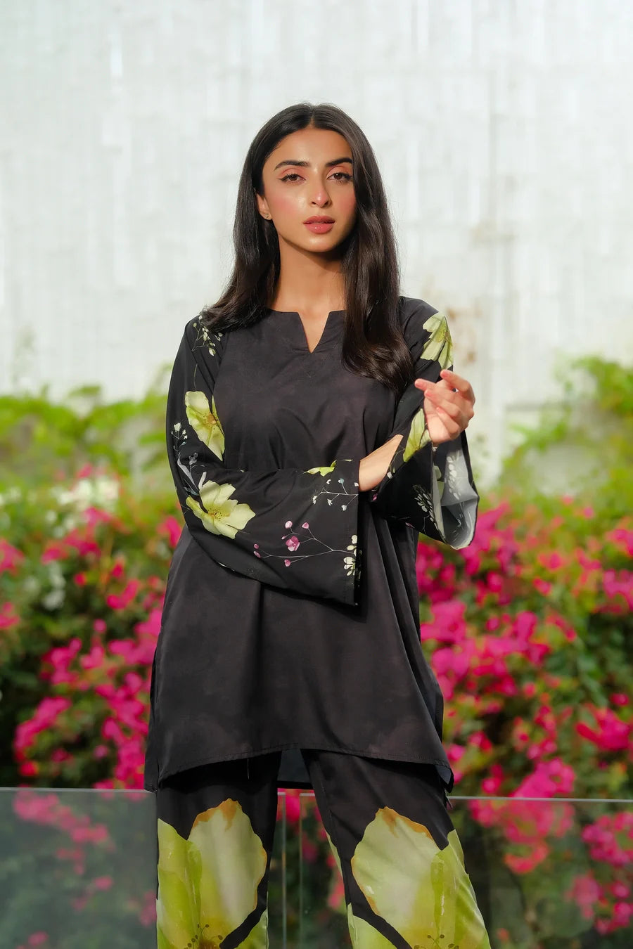 Dhaga Women Pret Printed 2 Piece Soft Crepe Fiore SS24DSP228 - Summer Collection