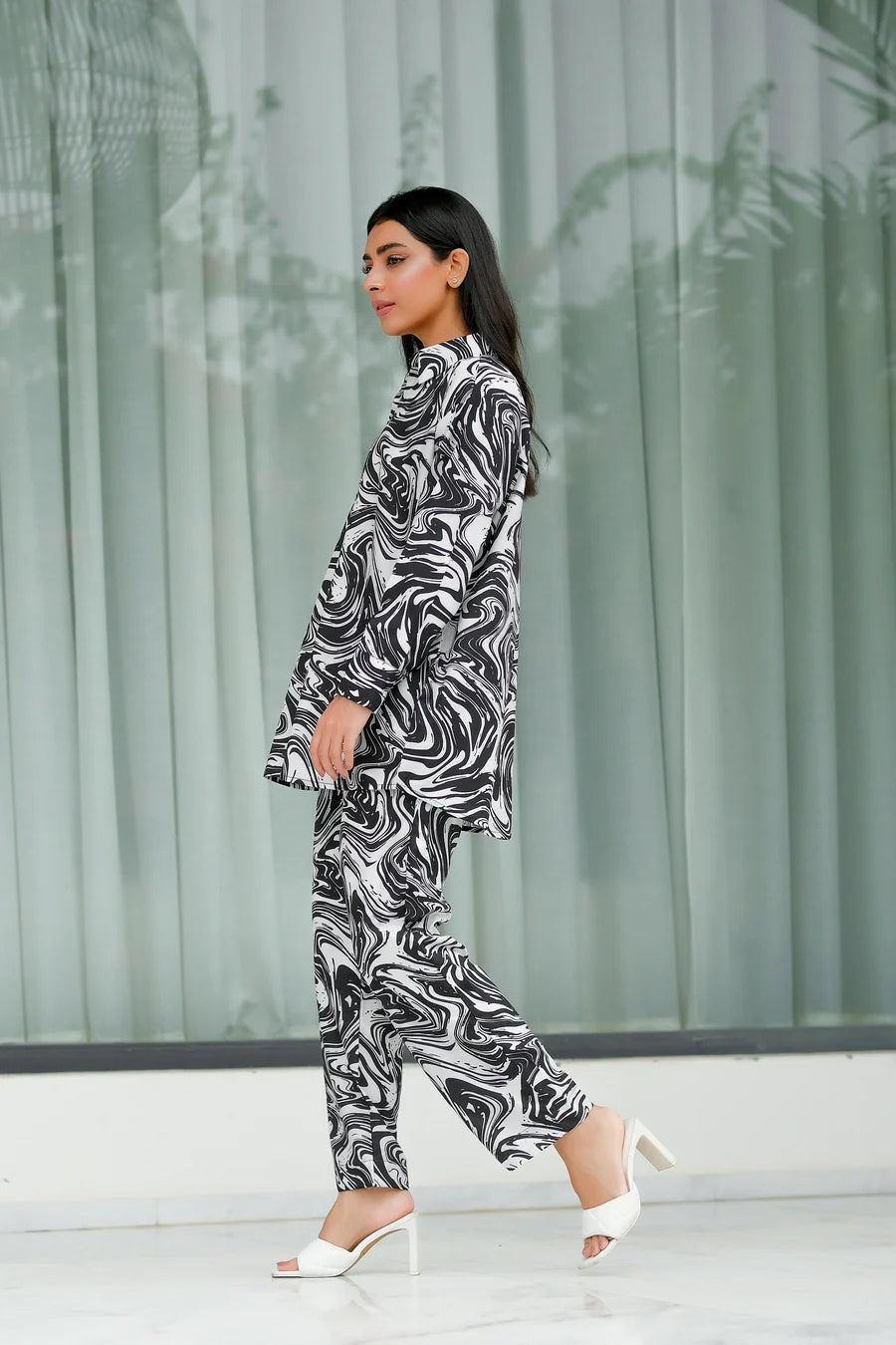 Dhaga Women Pret Printed 2 Piece Soft Crepe Eileen SS24DSP224 - Summer Collection