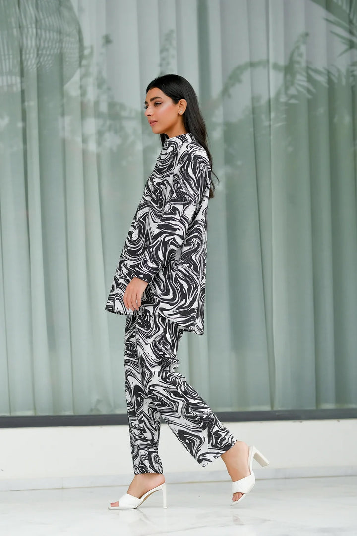 Dhaga Women Pret Printed 2 Piece Soft Crepe Eileen SS24DSP224 - Summer Collection