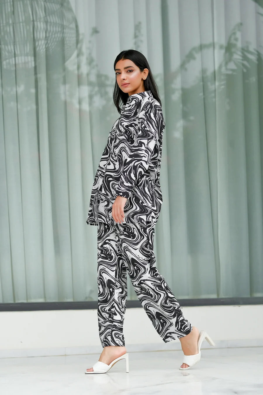 Dhaga Women Pret Printed 2 Piece Soft Crepe Eileen SS24DSP224 - Summer Collection