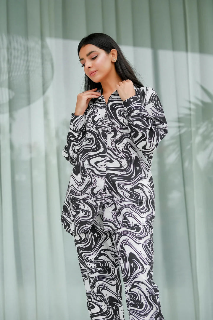 Dhaga Women Pret Printed 2 Piece Soft Crepe Eileen SS24DSP224 - Summer Collection