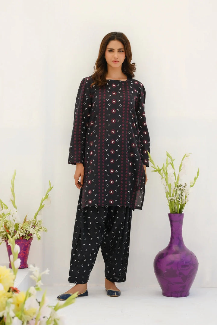 Dhaga Women Pret Printed 2 Piece Lawn Matching Separate FW24DSP0022 - Summer Collection