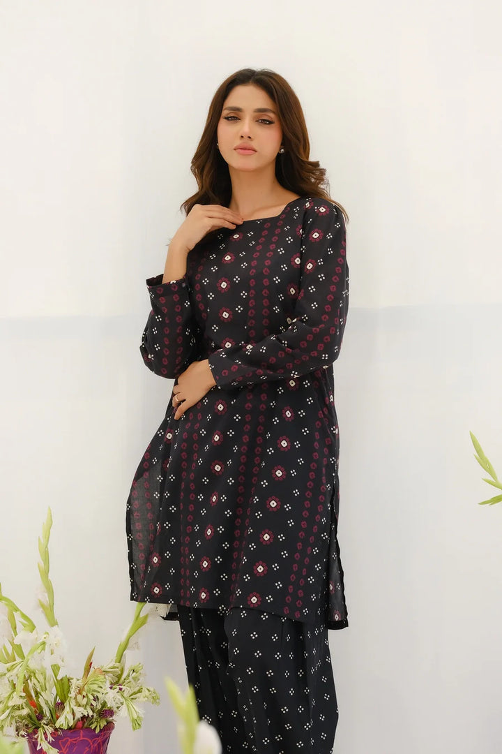 Dhaga Women Pret Printed 2 Piece Lawn Matching Separate FW24DSP0022 - Summer Collection