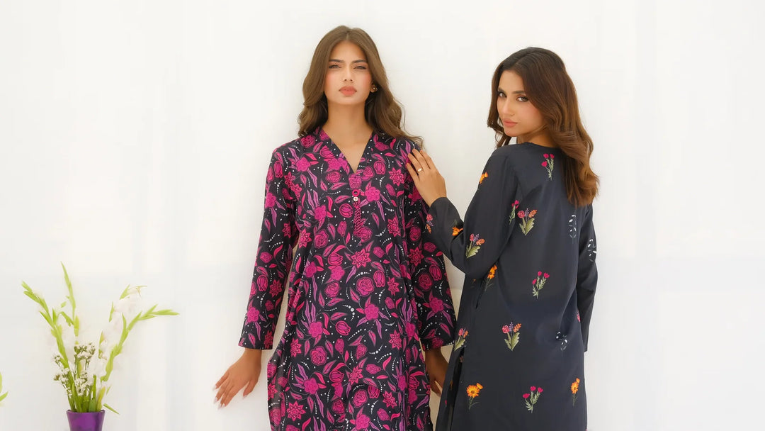 Dhaga Women Pret Printed 2 Piece Lawn Matching Separate FW24DSP0010 - Summer Collection