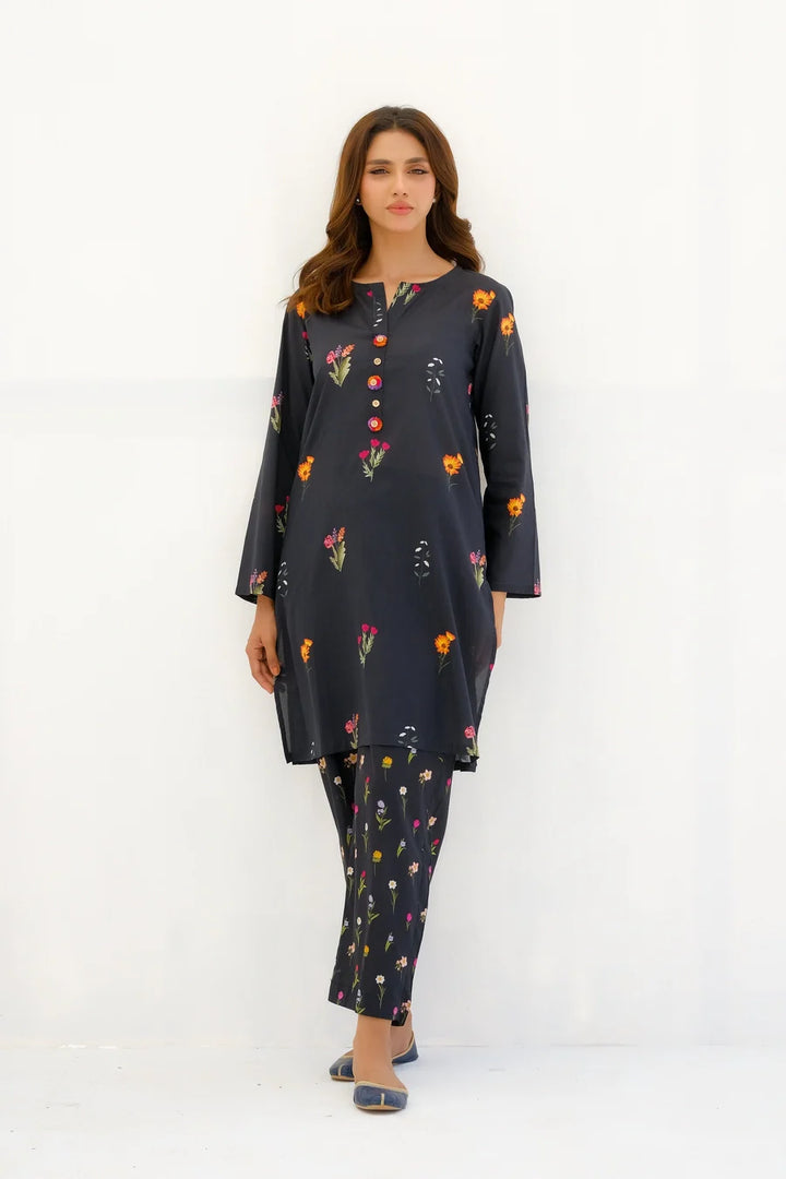 Dhaga Women Pret Printed 2 Piece Lawn Matching Separate FW24DSP0010 - Summer Collection