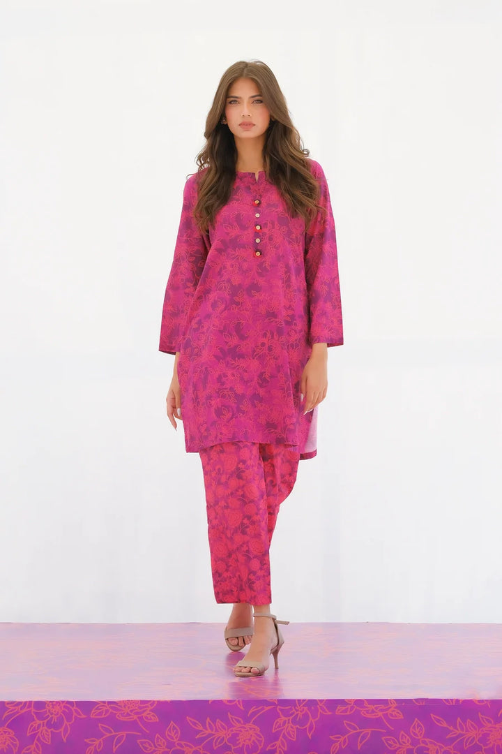 Dhaga Women Pret Printed 2 Piece Lawn Matching Separate FW24DSP0011 - Summer Collection