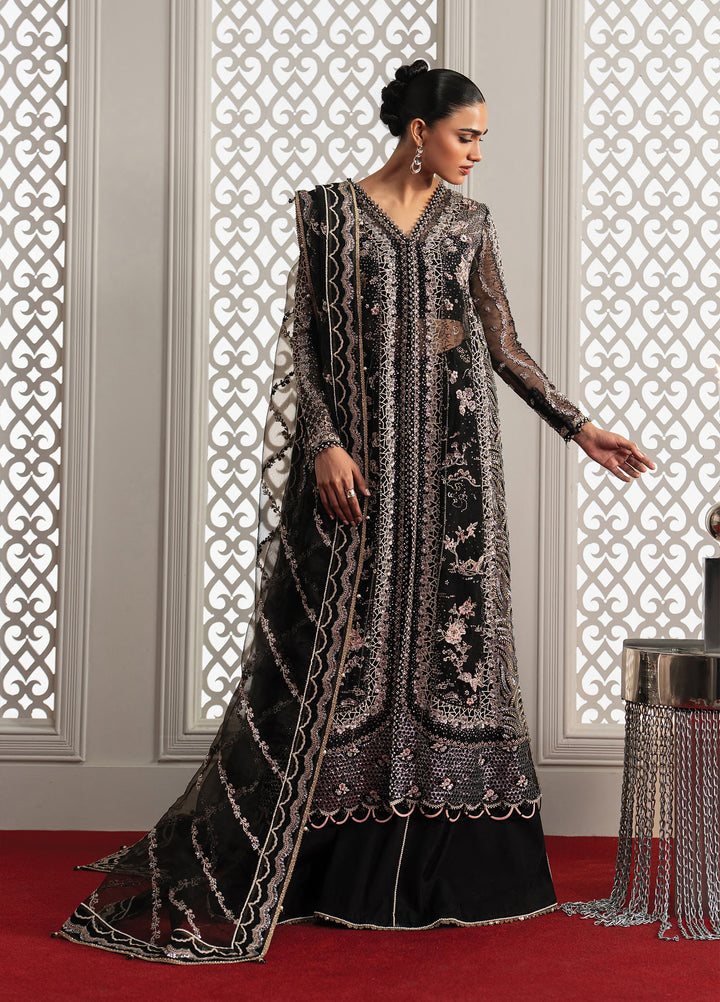 Aure by Afrozeh Unstitched Embroidered Organza 3 Piece Suit AF26UAW Magnifique FW01231 - Wedding Collection