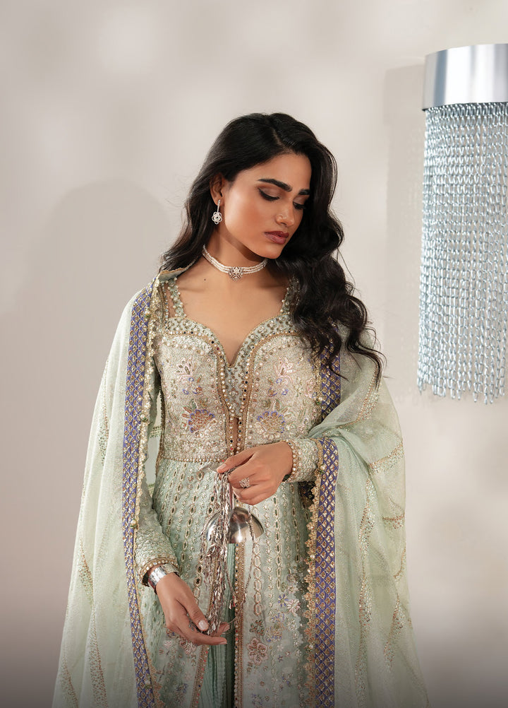 Aure by Afrozeh Unstitched Embroidered Jacquard 3 Piece Suit AF26UAW Marais FW01233 - Wedding Collection