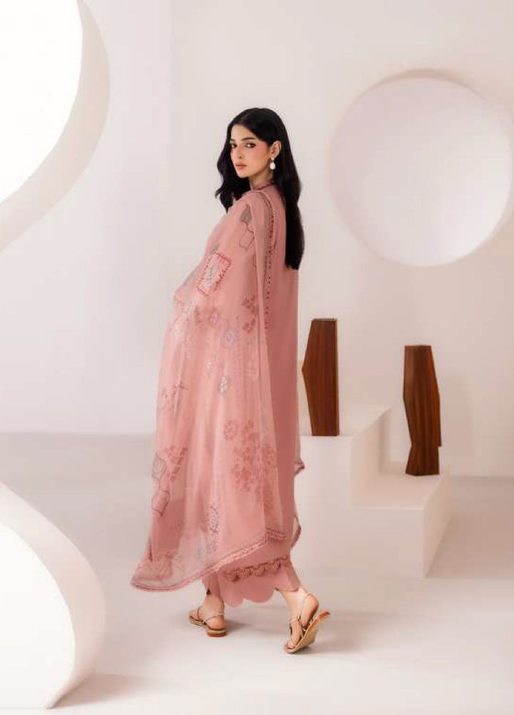 Intermix Zync by Florent Unstitched Embroidered Viscose 3 Piece Suit FL26UIZ FZ-1B - Casual Collection