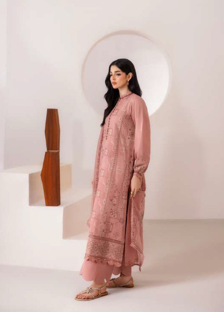 Intermix Zync by Florent Unstitched Embroidered Viscose 3 Piece Suit FL26UIZ FZ-1B - Casual Collection