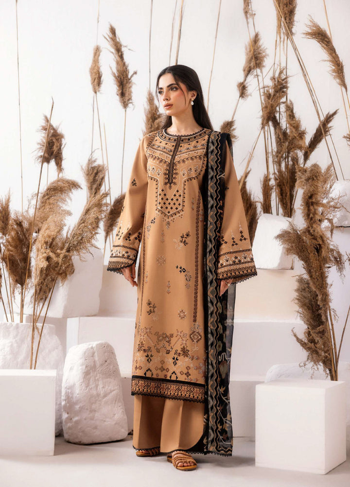 Intermix Zync by Florent Unstitched Embroidered Viscose 3 Piece Suit FL26UIZ FZ-7B - Casual Collection