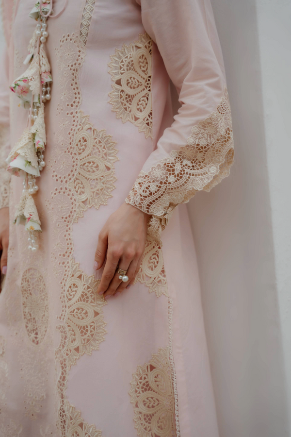 Manara by Maria Embroidered Chiffon 3 Piece Suit FREESIA - Festive Collection