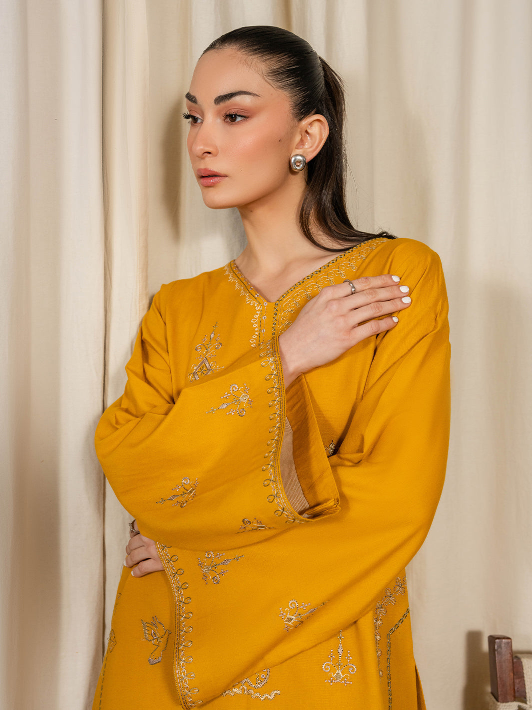 Izel Women Pret Embroidered Karandi 2 Piece Suit Freya - Summer Collection
