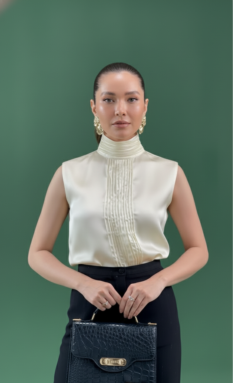 Syah Women RTW Solids Silk 1 Piece Sofia - Festive Collection
