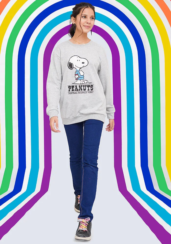 Ochre RTW Printed Terry Sweatshirt Girls 1 Piece OGK-270 - Winter Collection