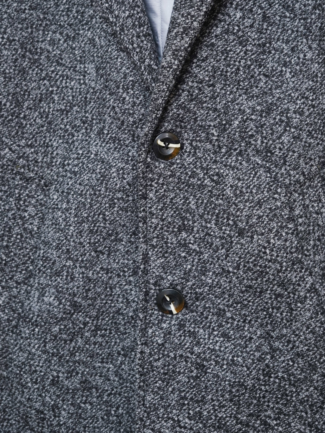 Brumano Mens RTW Solids Wool 1 Piece Grey Over Coat Blended Winter Collection