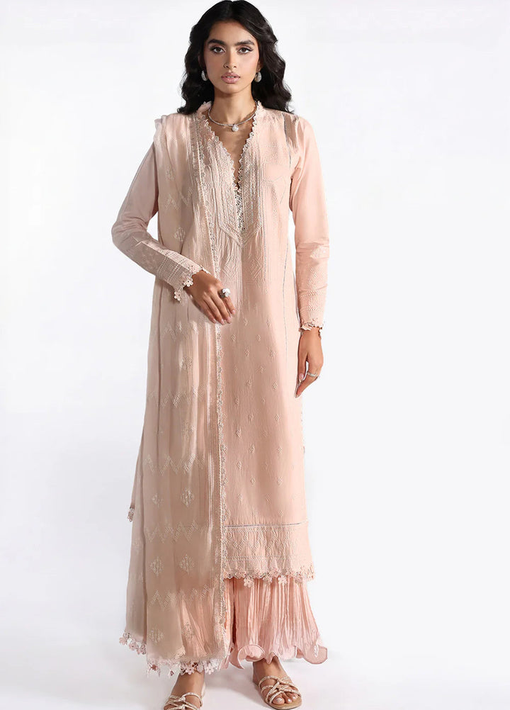 Gul Ahmed Unstitched Luxury Embroidered Lawn 3 Piece Suit GA26UGL KD-62002 - Festive Collection