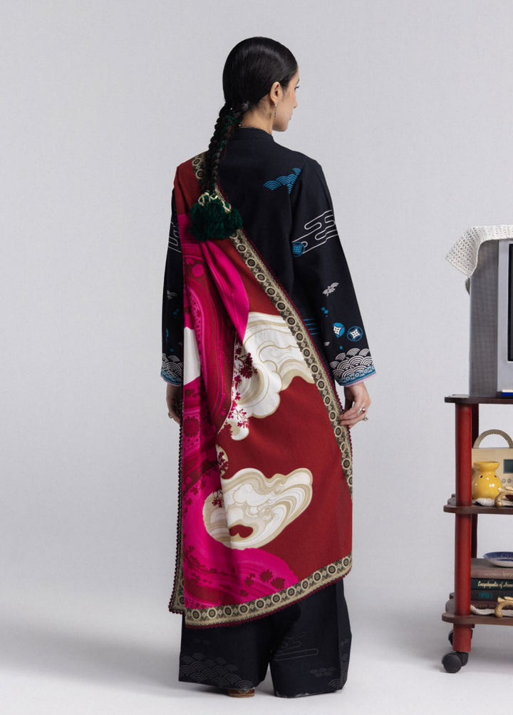 Coco by Zara Shahjahan Unstitched Printed Linen 3 Piece Suit CZ26UPL Hana 2A - Casual Collection