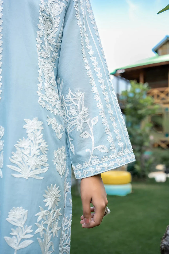 Dhaga Women Pret Embroidered 2 Piece cotton Fleur SS25DSE122 - Summer Collection