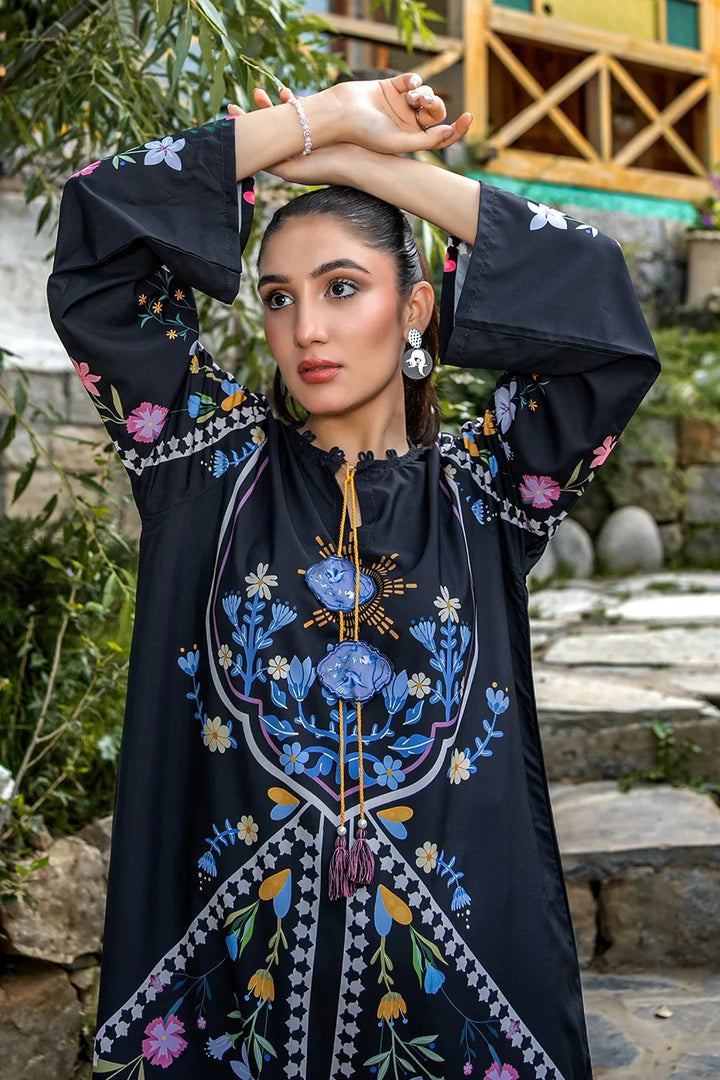 Dhaga Women Pret Printed 1 Piece Soft Crepe NOA SS25DSP293 - Summer Collection