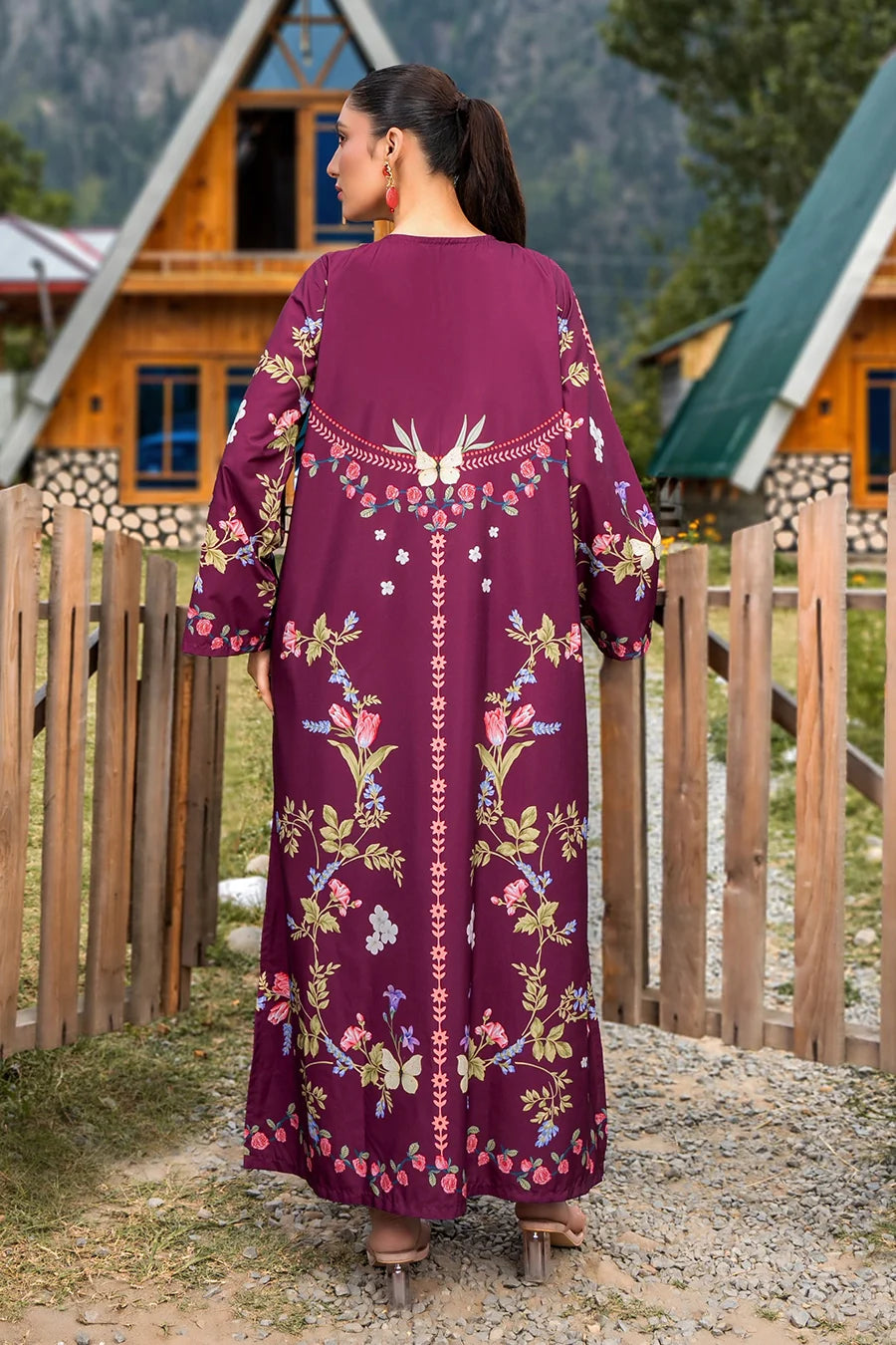 Dhaga Women Pret Printed 1 Piece Soft Crepe AVERY SS25DSP296 - Summer Collection