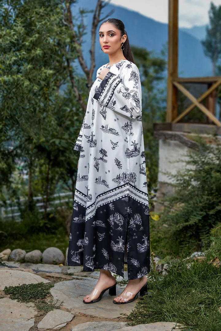 Dhaga Women Pret Printed 1 Piece Soft Crepe LOIS SS25DSP291 - Summer Collection