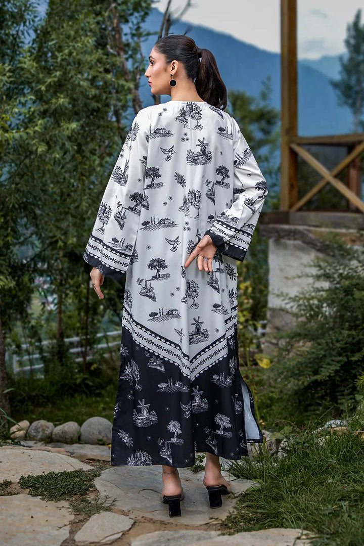 Dhaga Women Pret Printed 1 Piece Soft Crepe LOIS SS25DSP291 - Summer Collection