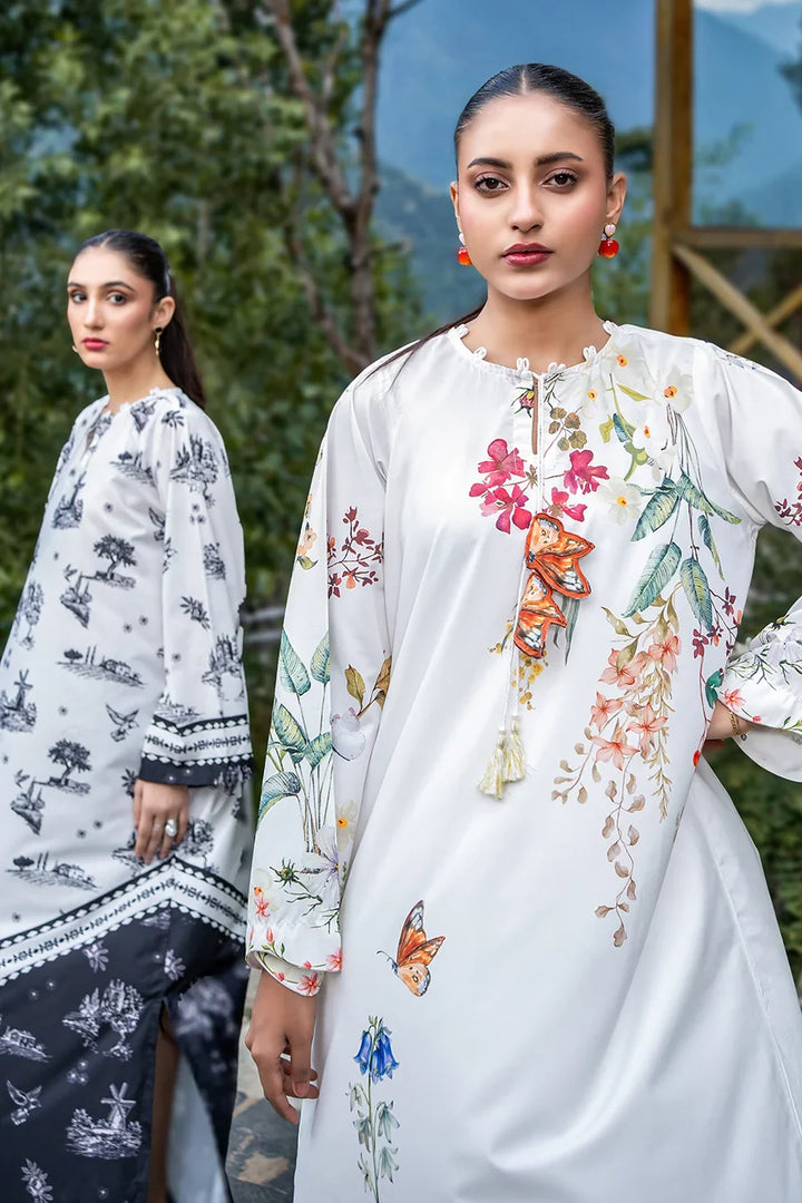 Dhaga Women Pret Printed 1 Piece Soft Crepe LOIS SS25DSP291 - Summer Collection